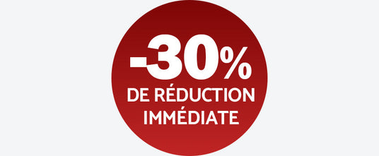 Offre spéciale -30% supplémentaires sur la sélection