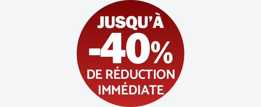 Offre spéciale jusqu'à -40% supplémentaires