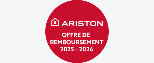 Offre de Remboursement ARISTON jusqu'au 30/04/26