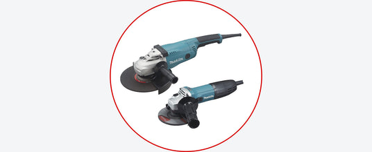 Duo Meuleuse d'angle 125mm et 230mm