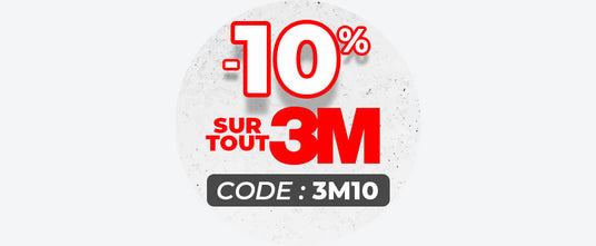 -10% sur toute la marque 3M SCOTCH avec le code 3M10