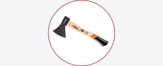 Hâche, Merlin et outils forestiers