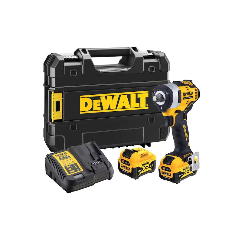 Boulonneuse à chocs ½” 339 Nm 12V DEWALT DCF901P2T-QW avec coffret et 2 batteries 5,0 Ah