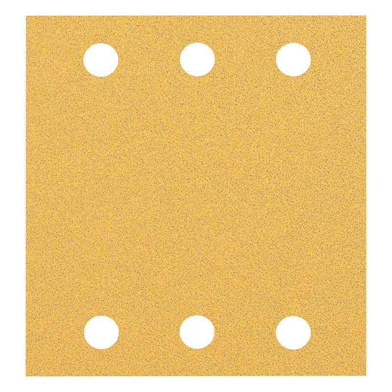 10 Feuilles abrasives BOSCH C470 115 x 107 mm
