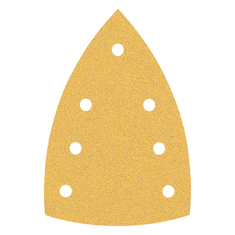 10 Feuilles triangulaires abrasives C470, 100x150 mm