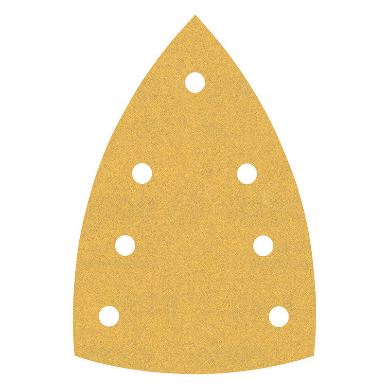 10 Feuilles triangulaires abrasives C470, 100x150 mm