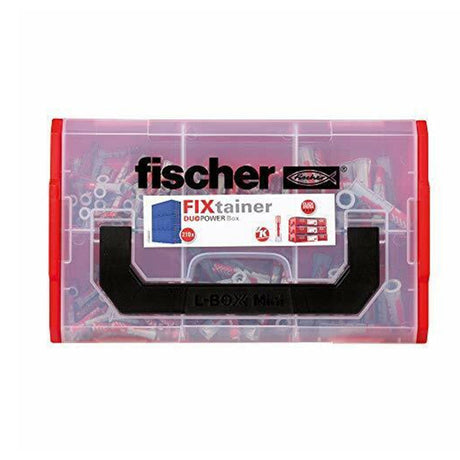 105 chevilles DUOPOWER + 105 vis en Malette L-BOXX FISCHER 536162