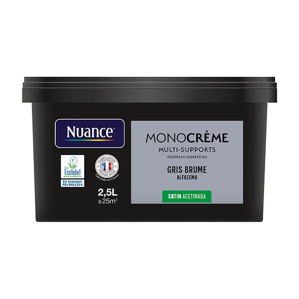 H20171-2L5 - Peinture Monocrème - Gris bru