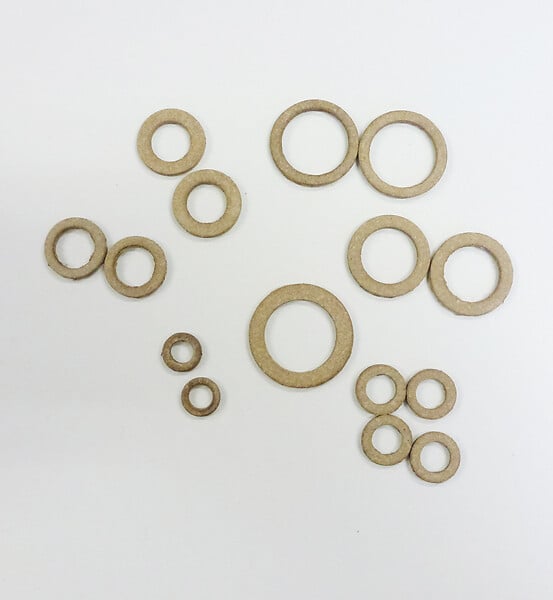 S1117300 - Assortiment de 15 joints cuir