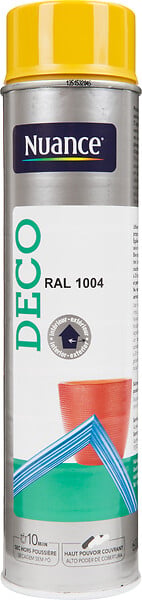 806490 - Peinture aerosol - Jaune signa