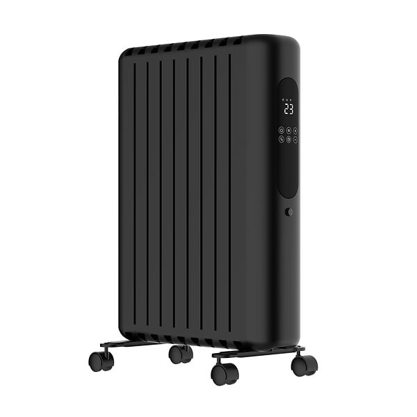 Radiateur bain d'huile 2000w noir