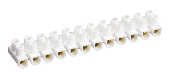 Barrette blanc 10mm2