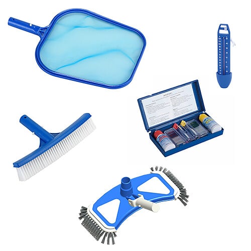 Kit complet de nettoyage de piscine