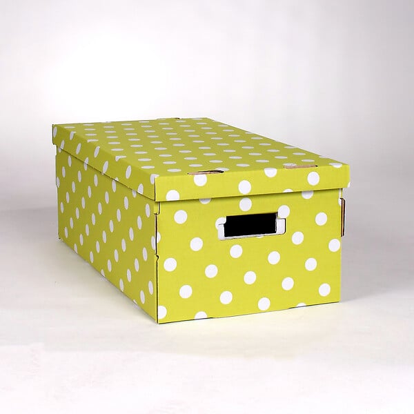 ITM-AS2BOICARPOIV - 2 boîtes carton pliables vert