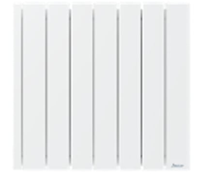 Radiateur électrique connecté inertie fluide Ipala - Blanc - 1000W