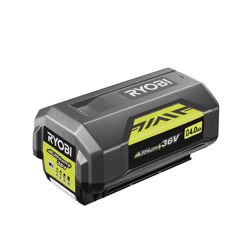1 batterie lithium+ 36V - RYOBI RY36BC60A-140 - 4,0 Ah et 1 chargeur rapide 6,0 A