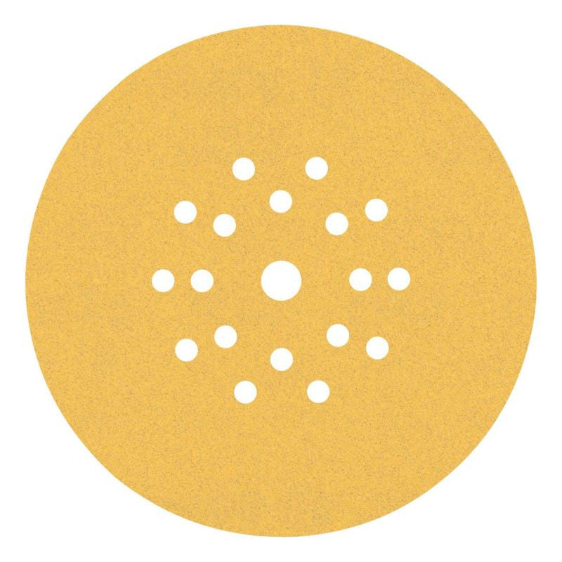 25 feuilles abrasives BOSCH Expert C470 - 19 trous - Pour ponceuses pour cloisons sèches - 225mm