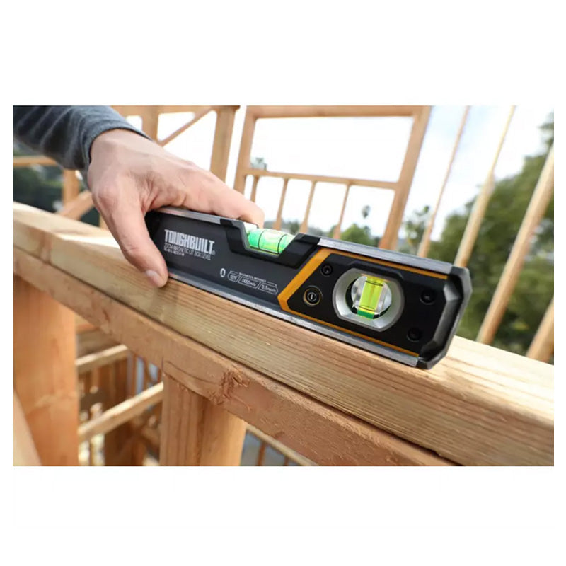 Niveau magnétique éclairé 23cm TOUGHBUILT TB-H2-L-M23-LH-M-BEA