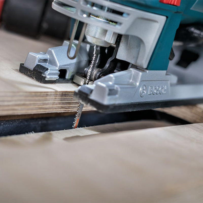 2 Lames de Scie Sauteuse BOSCH BIM Pann. laminés 83mm T101AOF