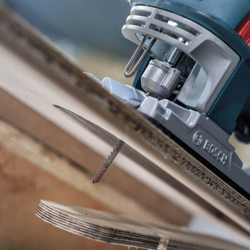 2 Lames de Scie Sauteuse BOSCH BIM Pann. laminés 83mm T101AOF