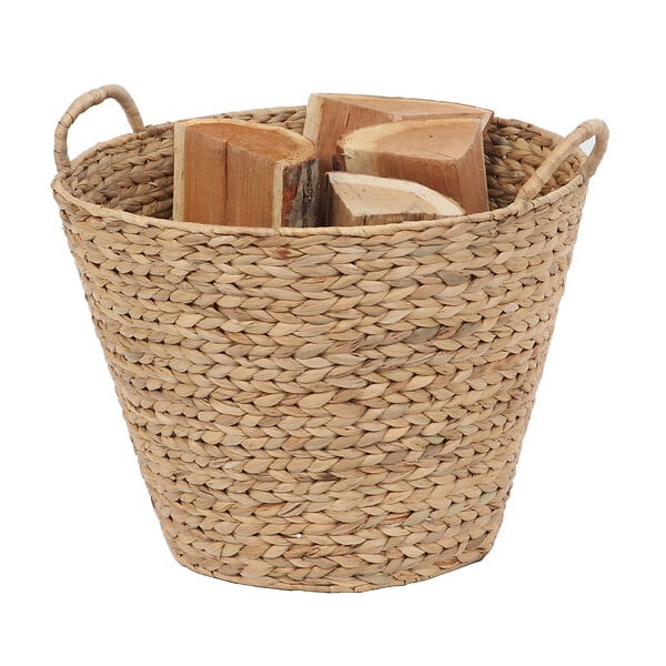 Panier à bûches Pipa - Jacinthe - Naturel