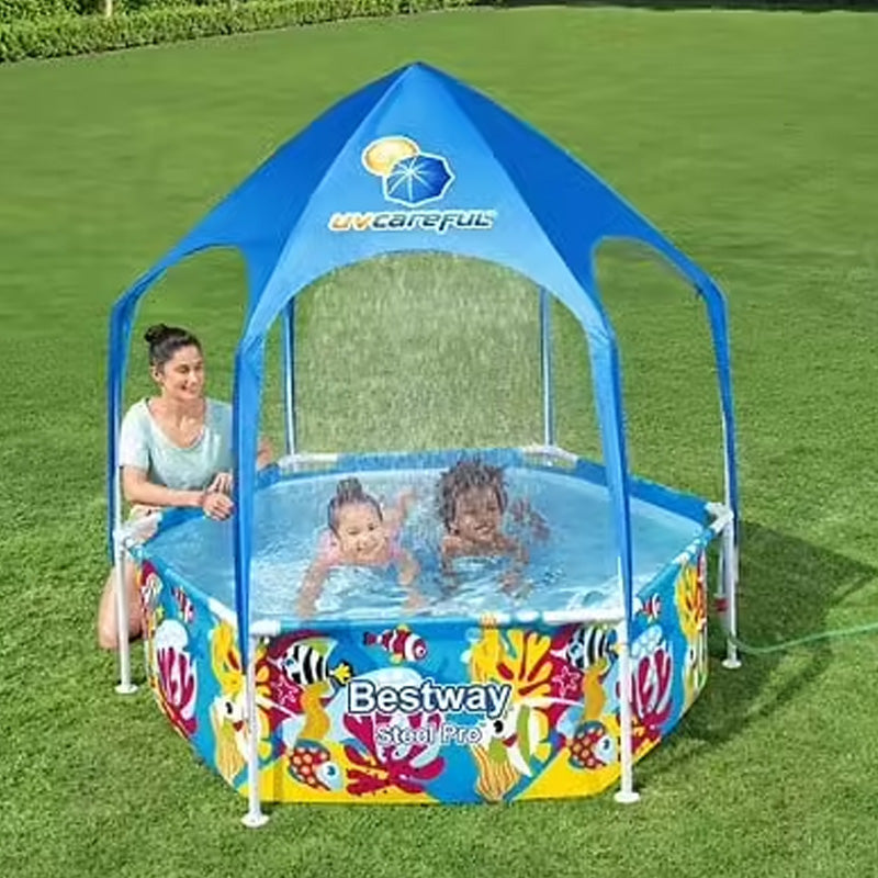 Piscine hors sol steel pro ronde - 183x51