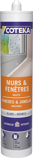 137955 - Mastic murs et fenêtres blanc