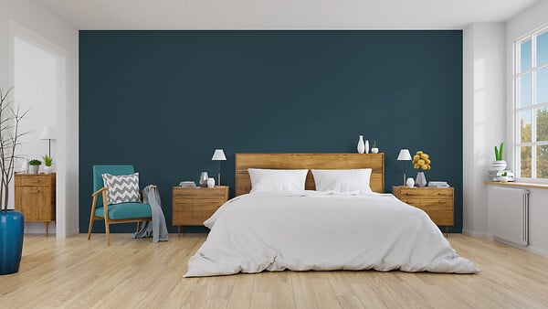 436222 - Peinture Velours - Bleu magnif
