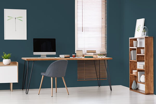 436222 - Peinture Velours - Bleu magnif