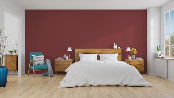 436228 - Peinture Velours - Rouge flamb