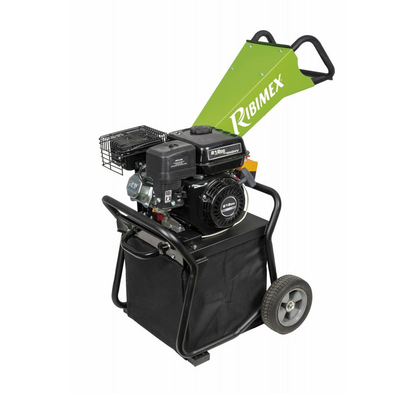 Broyeur thermique RIBIMEX - PRBVB212TH - 212cc 7hp pour vegetaux