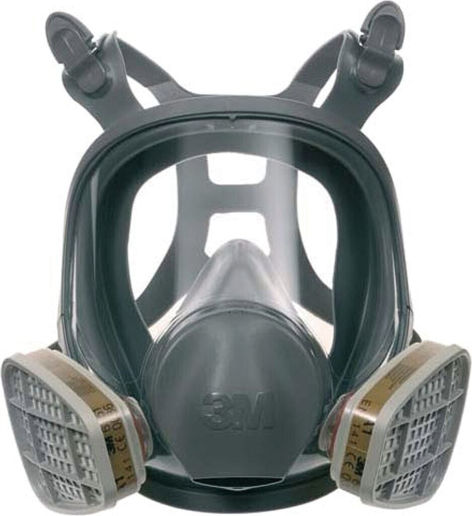 6800 - Masque complet silicone - anti-poussières et anti-gaz - Livré sans filtre Taille M