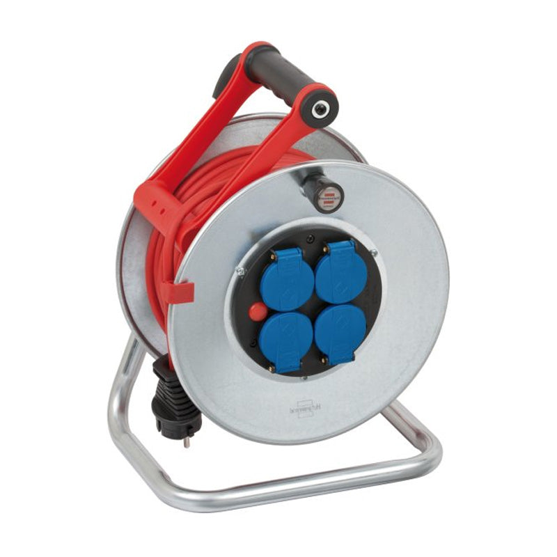 Enrouleur de câble BRENNENSTHUL - 1199854 - 25m bleu mâle