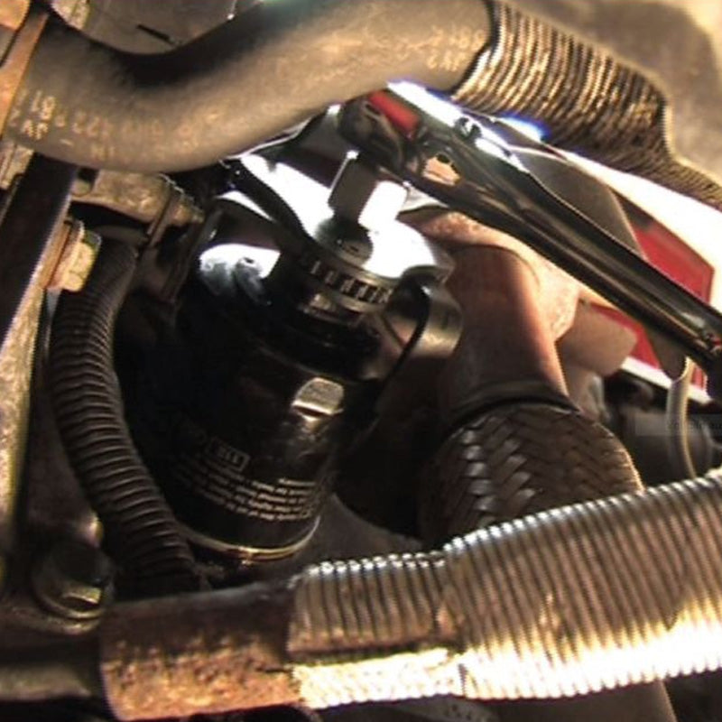 Clé araignée pour filtre à huile 3/8'' + 1/2'', diamètre 62-102 mm - KS TOOLS - 150.9313