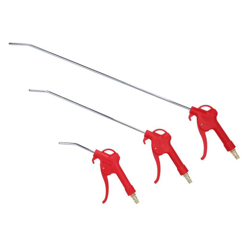 Jeu de 3 soufflettes avec buse 95 mm - 330 mm - 510 mm - Raccord 1/4'' - KS TOOLS - 515.1921