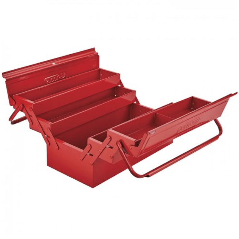 Caisse à outils métallique, 5 compartiments, L.420 mm - KS TOOLS - 999.0120