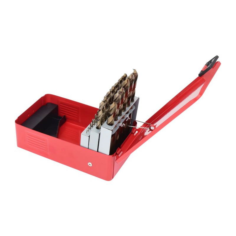 Coffret de 25 forets HSS-CO au cobalt, Ø1,0-13,0 mm - KS TOOLS - 330.3613
