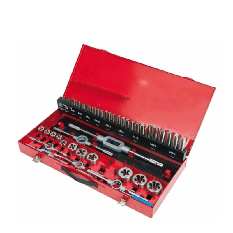 Coffret de jeux de tarauds et filières - 54 pcs - KS TOOLS - 331.0654