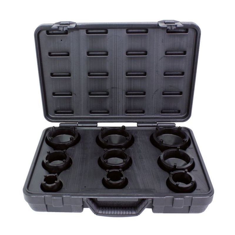 Jeu de douilles à ergots pour écrous de moyeux, 9pcs - KS TOOLS - 450.5000