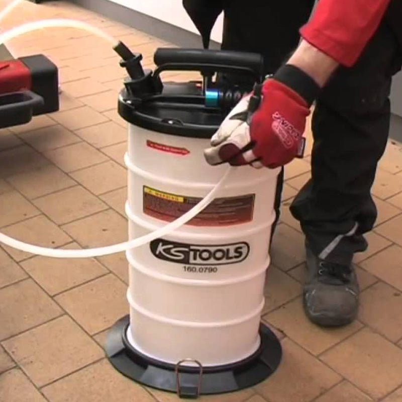 Pompe d'aspiration par vide 9,5L avec 4 sondes - KS TOOLS - 160.0790