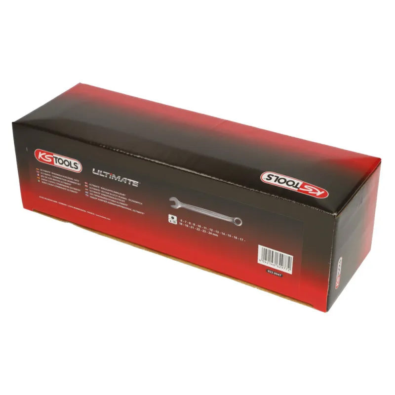 Boîte de 18 clés mixtes métriques, 6 à 24 mm - KS TOOLS - 922.0047