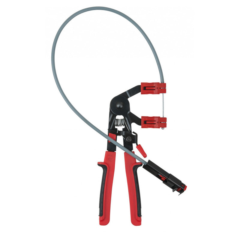 Pince avec câble Bowden pour colliers auto-serrants - KS TOOLS - 115.0901