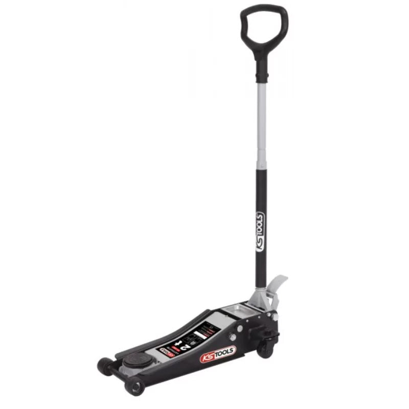 Cric hydraulique extra-bas acier ULTIMATE, 2t  - KS TOOLS - 161.0367