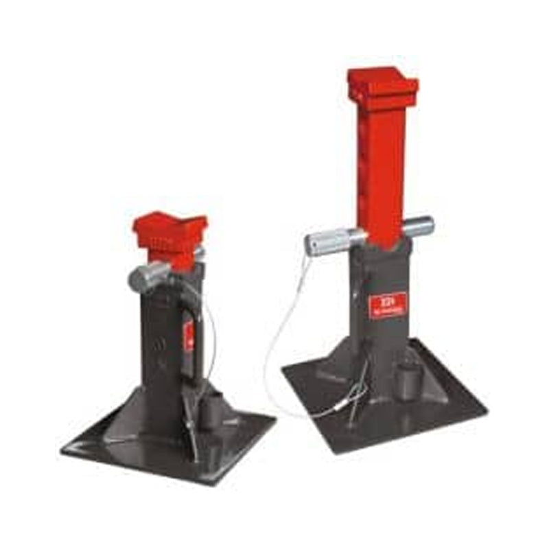 Lot d'un cric extra-bas acier ULTIMATE 2t + Chandelles 2t  - KS TOOLS - 161.0367-A2