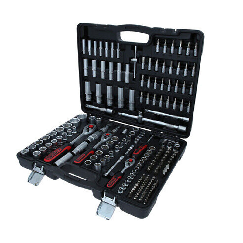 Coffret de douilles et accessoires 1/4 + 3/8 + 1/2, 195 pcs  - KS TOOLS - 917.0795