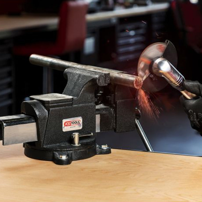 Etau à mors parallèles, 125 mm - KS TOOLS - 914.0145