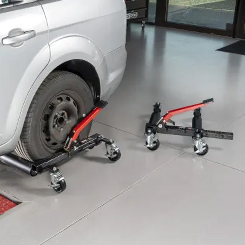 Lot de 2 chariots de manutention pour véhicule - KS TOOLS - 160.0487