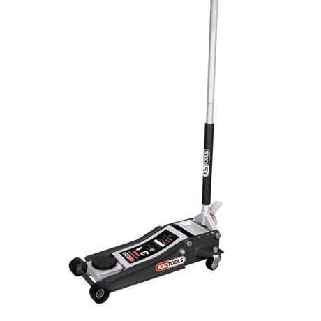 Cric hydraulique extra-bas acier ULTIMATE, 3t  - KS TOOLS - 163.0368