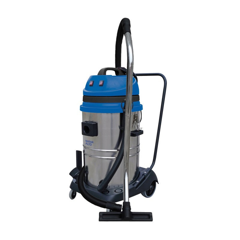 Aspirateur eau et poussière cuve inox MAXXI 255 METAL - NILFISK PRO - 50000421
