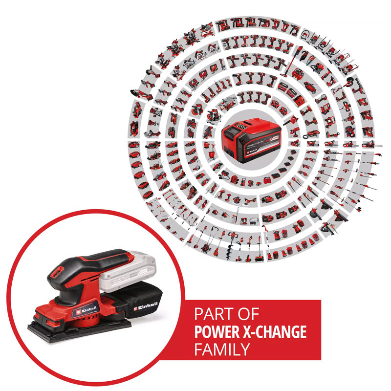 Ponceuse vibrante TC-OS 18/187 Einhell